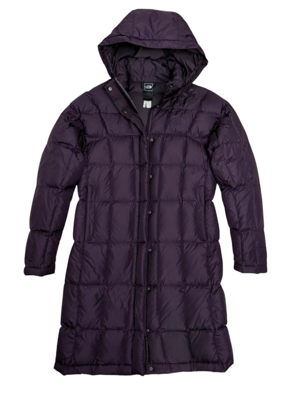 The North Face 600 Down Fill Long Coat Winter Puffer Parka Jacket Womens Small - Picture 8 of 9